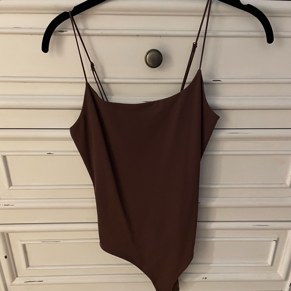 Nuuds Cami Body Suit Coffee - Small